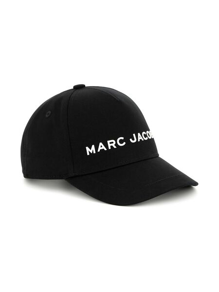  Marc Jacobs Kids Logo-embroidered Cap - Black 