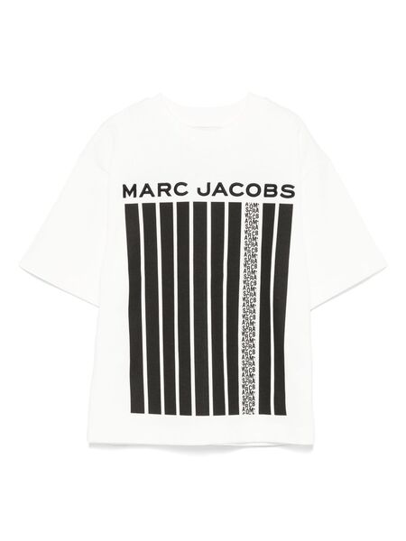  Marc Jacobs Kids Logo-embroidered T-shirt - White 