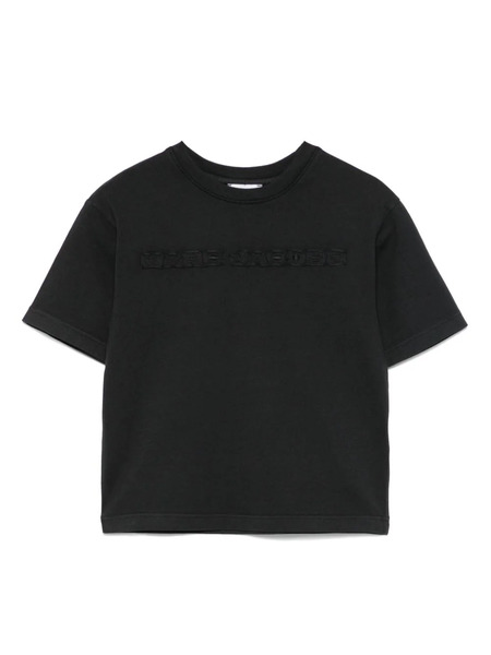  Marc Jacobs Kids Logo-patch T-shirt - Black 
