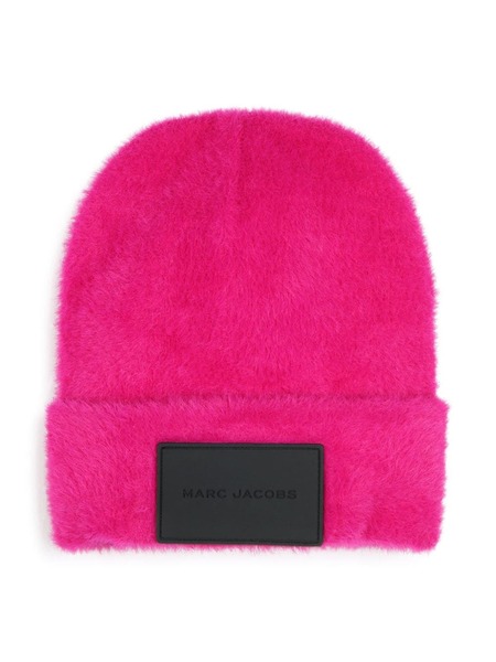  Marc Jacobs Kids Logo-patch Wool Beanie - Pink 