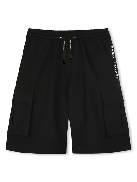  Marc Jacobs Kids Logo-print Shorts - Black 