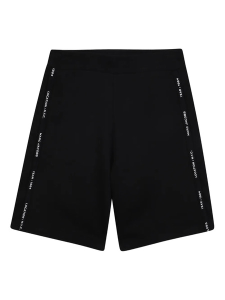  Marc Jacobs Kids Logo-print Shorts - Black 