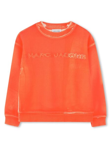  Marc Jacobs Kids Logo-print Sweatshirt - Orange 