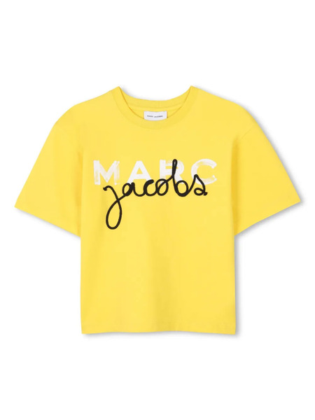  Marc Jacobs Kids Logo-print T-shirt - Yellow 