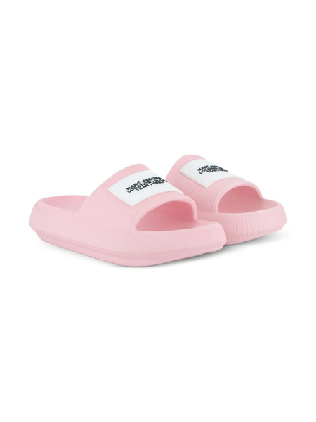  Marc Jacobs Kids Logo Slides - Pink 