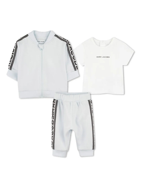  Marc Jacobs Kids Logo-tape Tracksuit Set - Blue 
