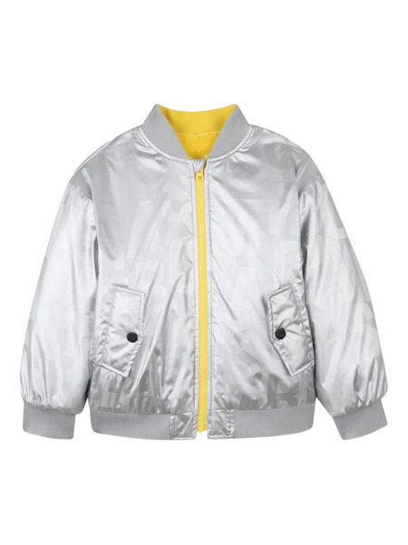  Marc Jacobs Kids Metallic Bomber Jacket - Yellow 