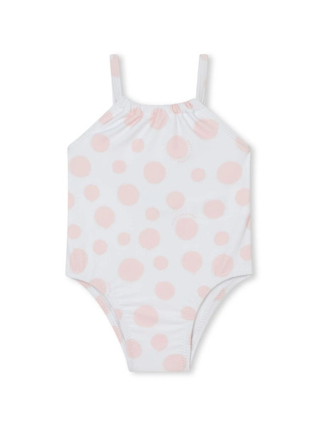  Marc Jacobs Kids Polka-dot Swimsuit - White 