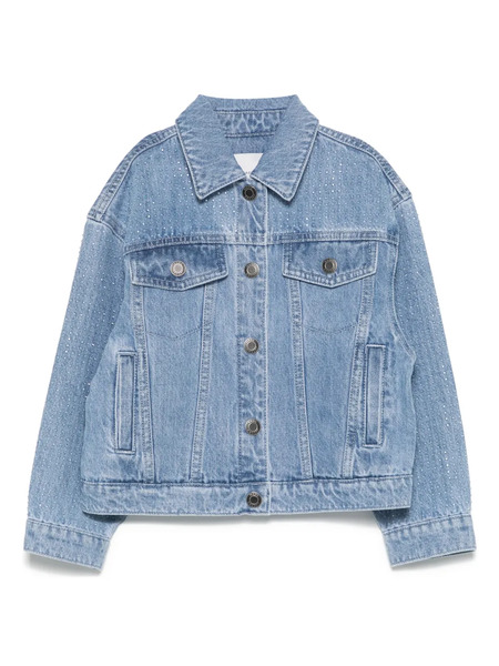  Marc Jacobs Kids Rhinestone-embellished Jacket - Blue 