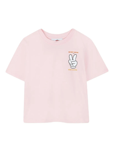  Marc Jacobs Kids X Disney Mickey-mouse Graphic T-shirt - Pink 