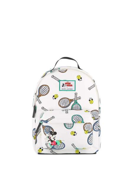  Marc Jacobs Kids X Disney Mickey Mouse Tennis-print Backpack - White 
