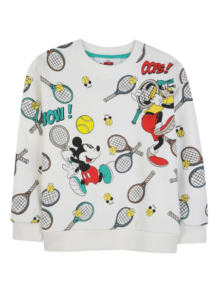  Marc Jacobs Kids X Mickey Mouse Graphic-print Sweatshirt - White 