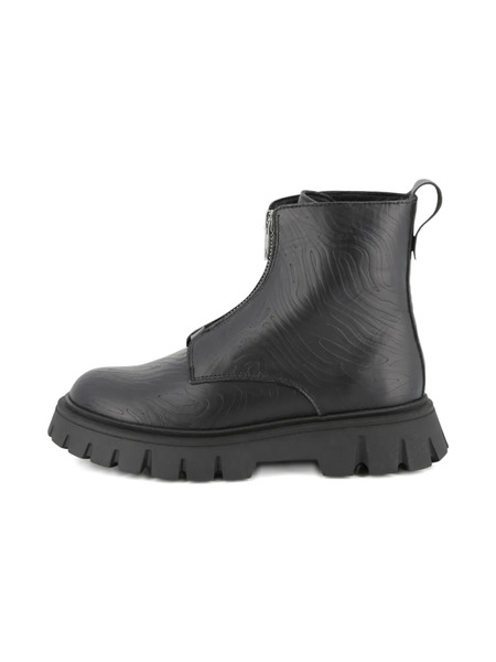  Marc Jacobs Kids Zebra-pattern Ankle Boots - Black 