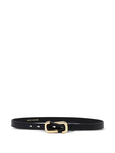  Marc Jacobs Knotted-buckle Leather Belt - Black 