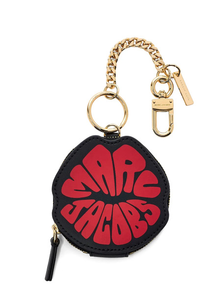  Marc Jacobs Lips Cookie Leather Pouch - Black 