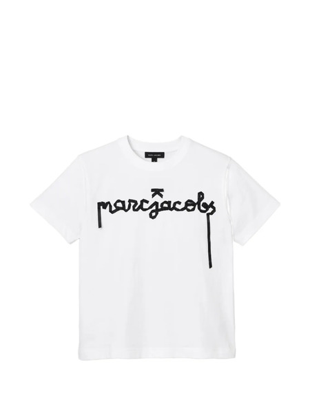  Marc Jacobs Logo-detail Ribbont-shirt - White 