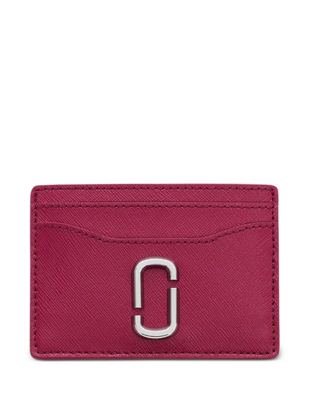  Marc Jacobs Logo-plaque Leather Card Holder - Pink 