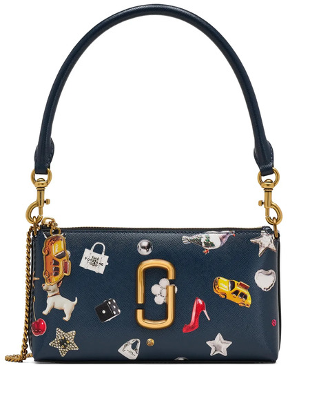  Marc Jacobs Mini The Trinket Printed Shoulder Bag - Blue 