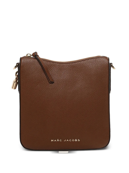  Marc Jacobs Padlock Leather Shoulder Bag - Brown 