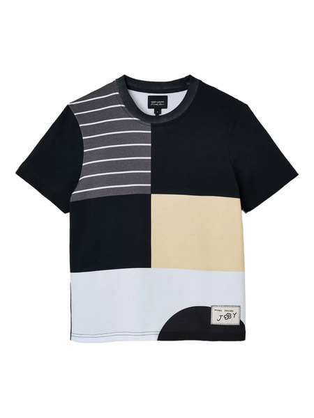  Marc Jacobs Patchwork Panelled T-shirt - Black 