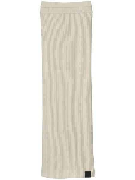  Marc Jacobs Ribbed Tube Skirt - Neutrals 