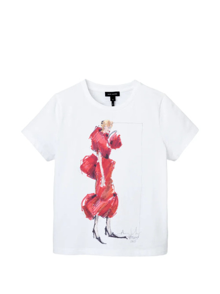  Marc Jacobs Round-neck Short-sleeve T-shirt - White 