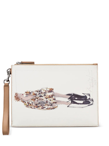  Marc Jacobs Sketch Wristlet - Neutrals 