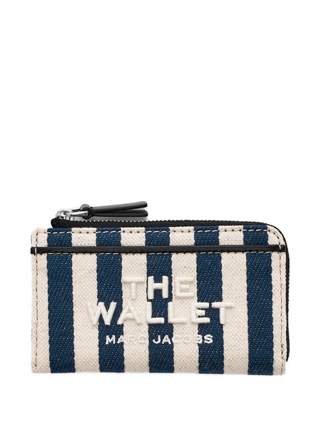  Marc Jacobs Stripe Top Zip-wallet - Blue 