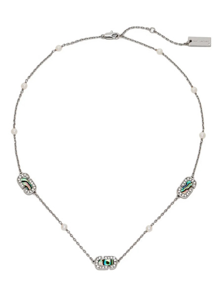  Marc Jacobs The Abalone Necklace - Silver 