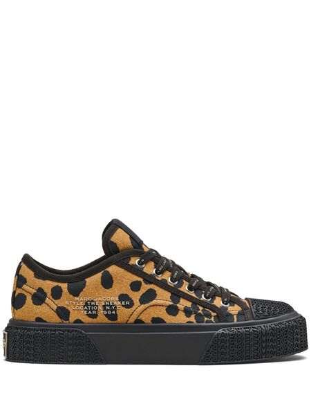  Marc Jacobs The Cheetah Sneakers - Black 