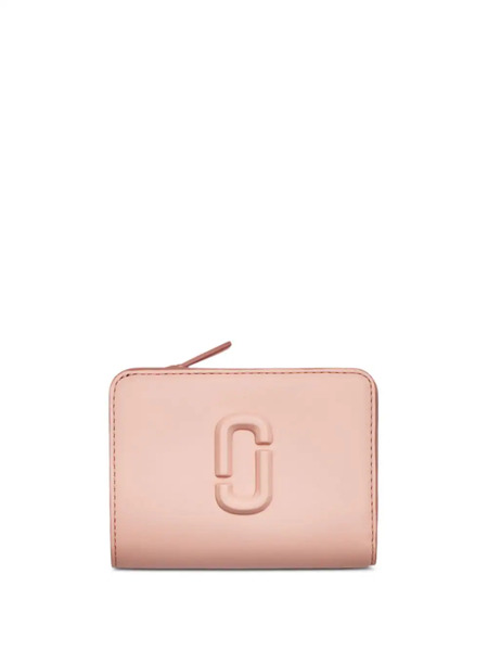  Marc Jacobs The Covered J Marc Mini Compact Wallet - Pink 