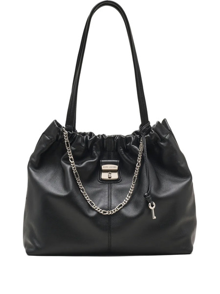  Marc Jacobs The Cristina Chain-embellished Drawstring Tote - Black 
