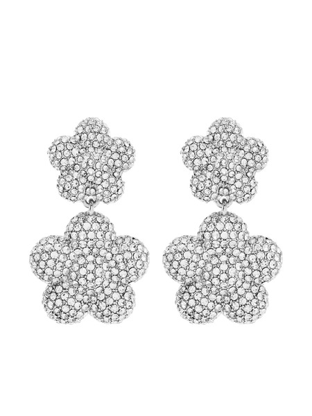  Marc Jacobs The Daisy Balloon Earrings - Silver 