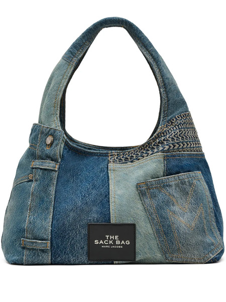  Marc Jacobs The Deconstructed Denim Sack Bag - Blue 