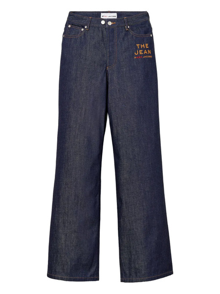  Marc Jacobs The Elisabeth Embroidered Jeans - Blue 