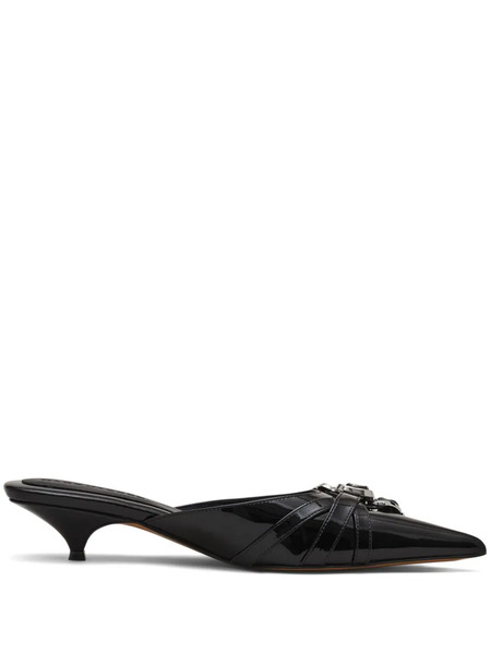  Marc Jacobs The Emma Kitten-heel Mules - Black 