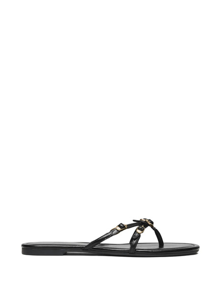  Marc Jacobs The Kiki Buckle-detail Leather Sandals - Black 