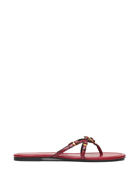  Marc Jacobs The Kiki Leather Sandals - Red 