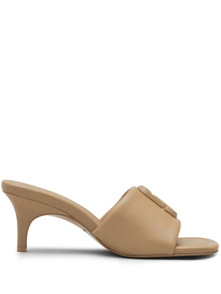  Marc Jacobs The Leather J Marc 65mm Sandals - Neutrals 