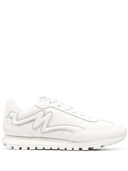  Marc Jacobs The Leather Jogger Sneakers - White 