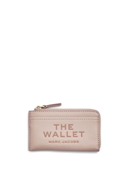  Marc Jacobs The Leather Top Zip Multi Wallet - Pink 