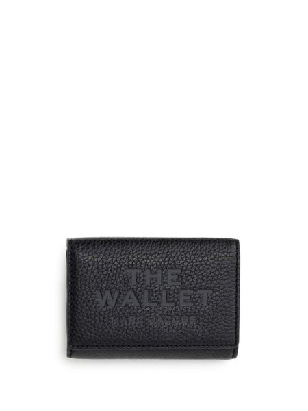  Marc Jacobs The Leather Trifold Wallet - Black 