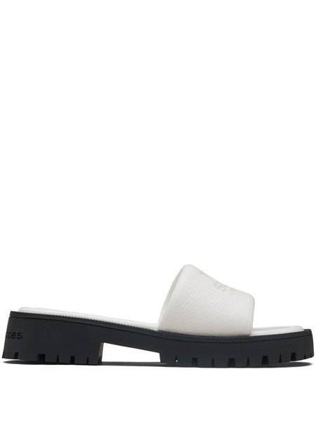  Marc Jacobs The Lug Sole Slide - White 