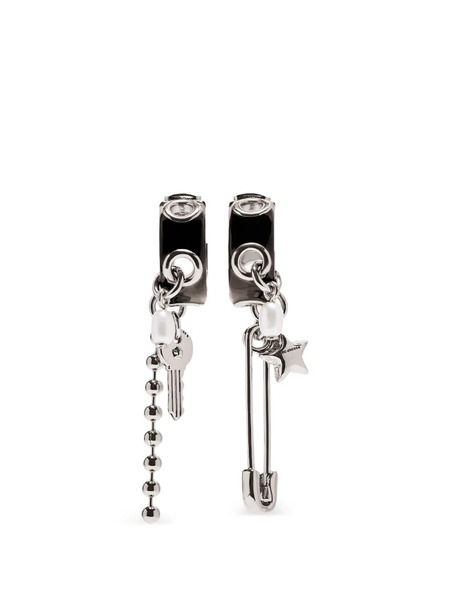  Marc Jacobs The Punk Beauty Earrings - Silver 