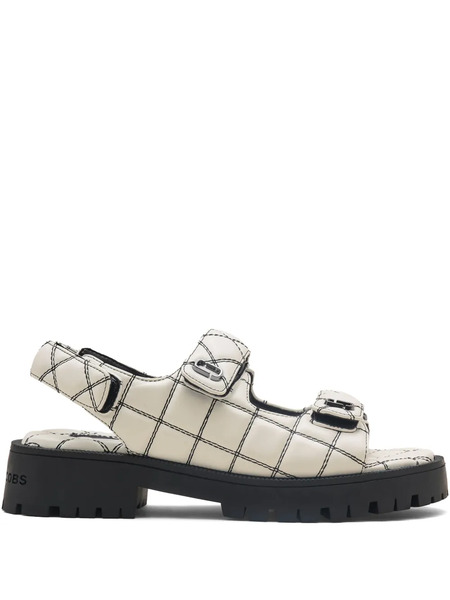  Marc Jacobs The Quilted Sunny Sandals - White 