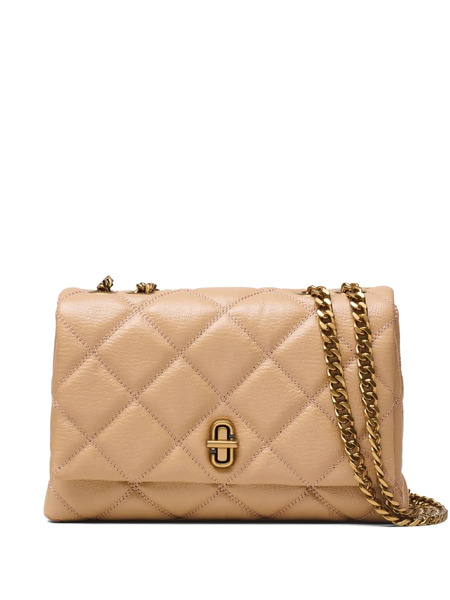  Marc Jacobs The Slim Quilted Dual-chain Leather Shoulder Bag - Neutrals 