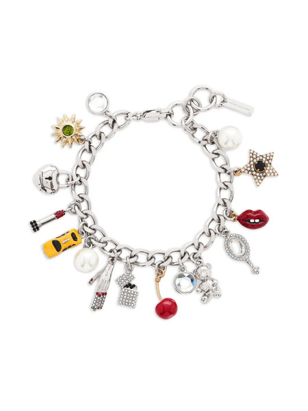  Marc Jacobs Trinket Charm Bracelet - Silver 