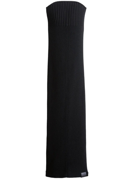 Marc Jacobs Tube Ribbed Knit Dress - Black 