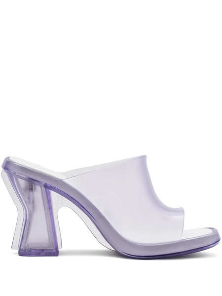  Marc Jacobs X Melissa 90mm Transparent-design Mules - Purple 