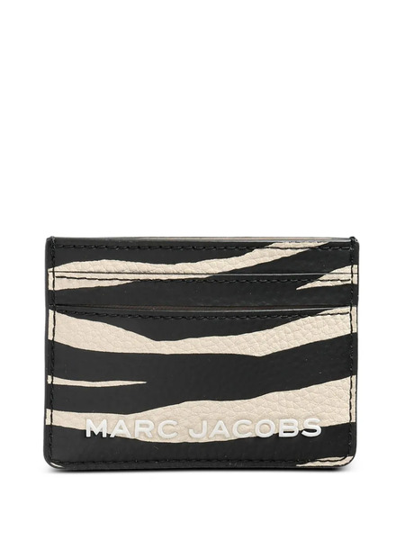  Marc Jacobs Zebra-print Cardholder - Black 